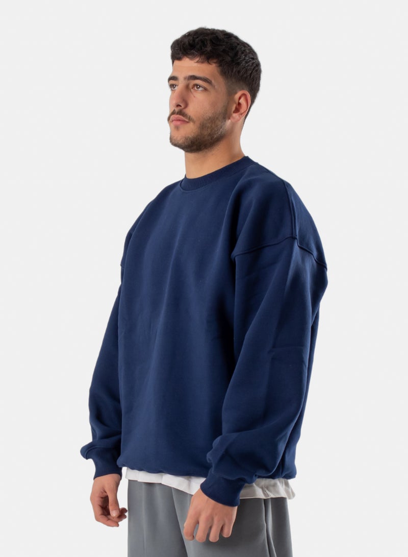 The blanks Drop Shoulder Crewneck - Image 1